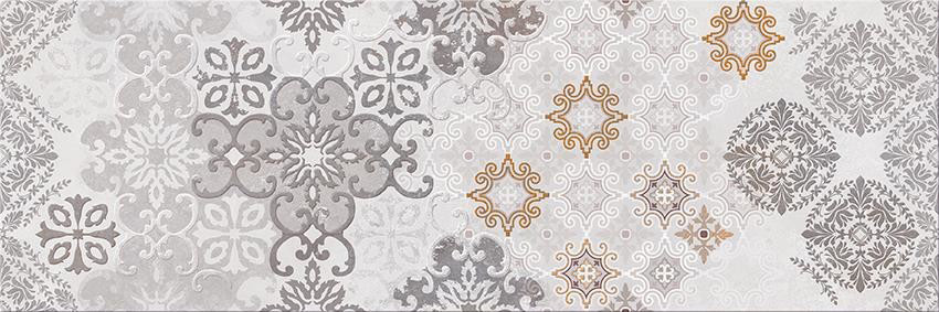 Cersanit Mystery Land Inserto Patchwork OD469-010 dekorcsempe 20 x 60