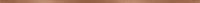 Cersanit Basic bace metal copper border glossy dekorcsík 1x60 cm